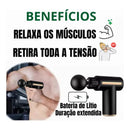 Pistola Massageadora Vibratória para Relaxamento Muscular