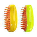 Escova a vapor 3 em 1 para cão e gato, escova a vapor, spray elétrico, - vip produtos